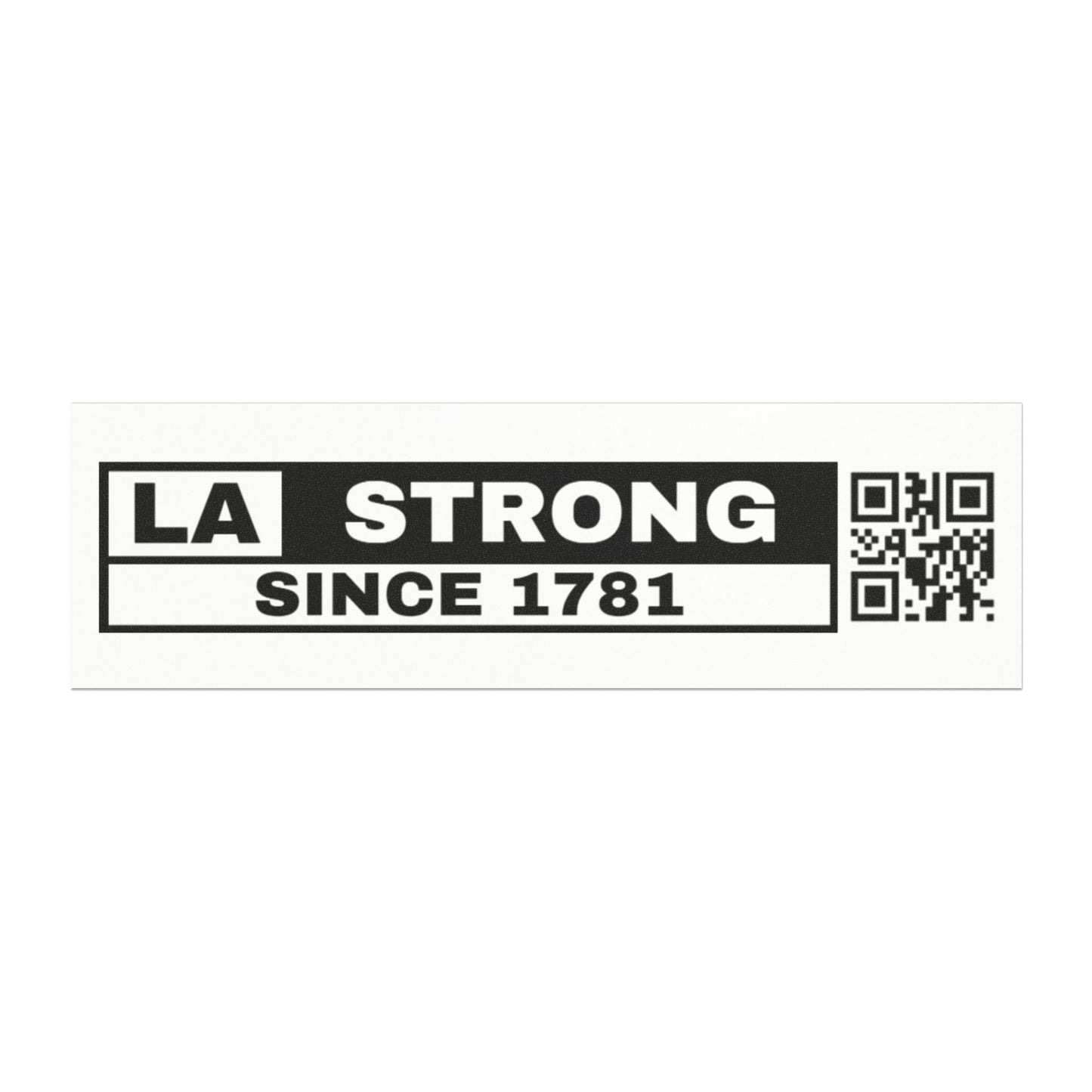 Los Angeles Strong Car Magnet - Bold and Inspirational Automotive Décor