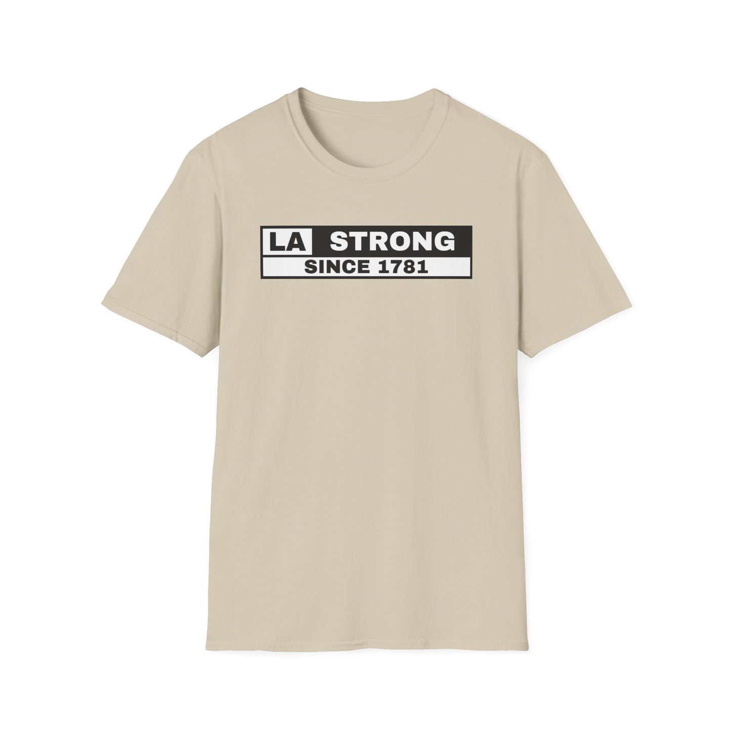 LA Strong Unisex T-Shirt - Casual Softstyle Tee for Everyday Comfort