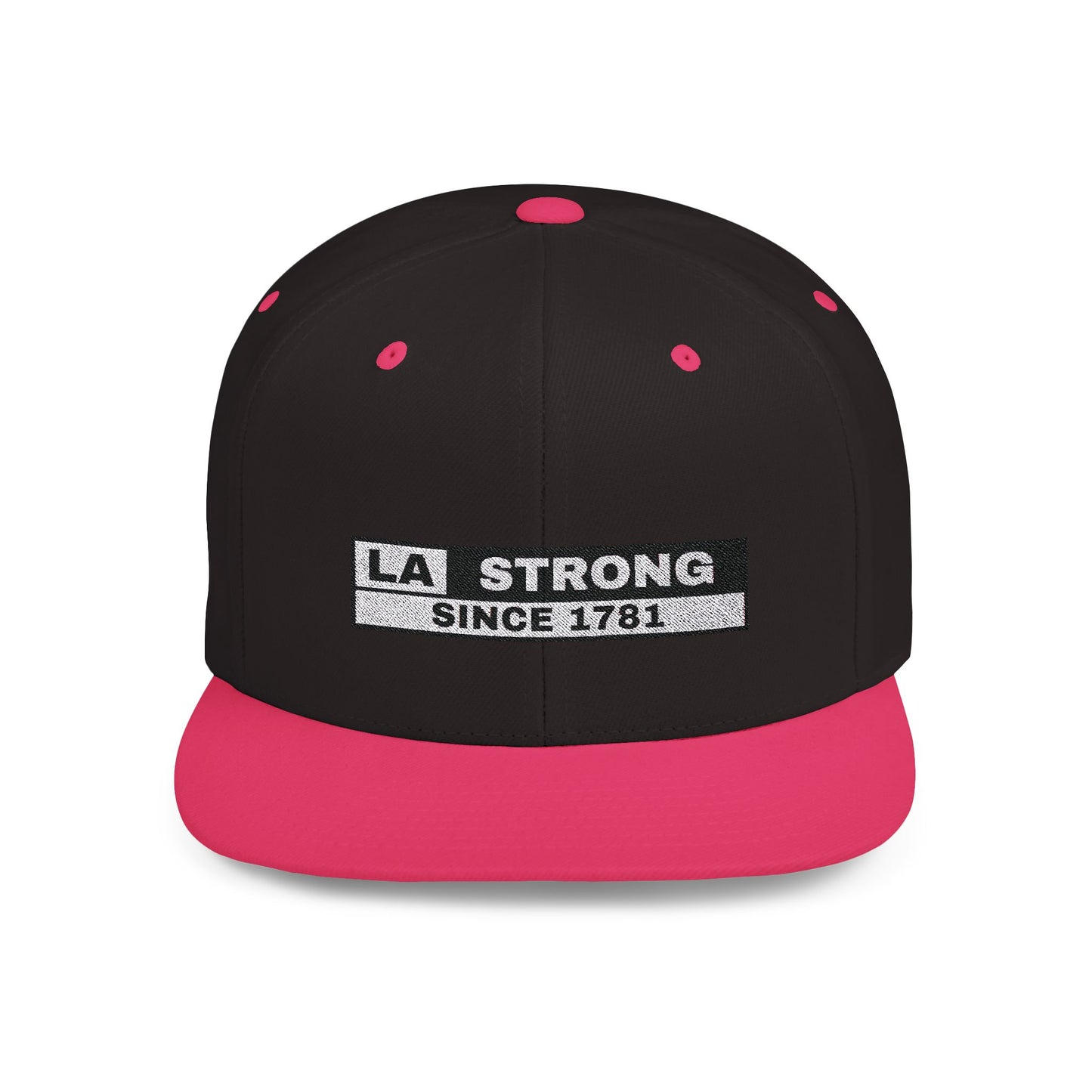 LA Strong Flat Bill Snapback Hat - Stylish Cap for Everyday Wear