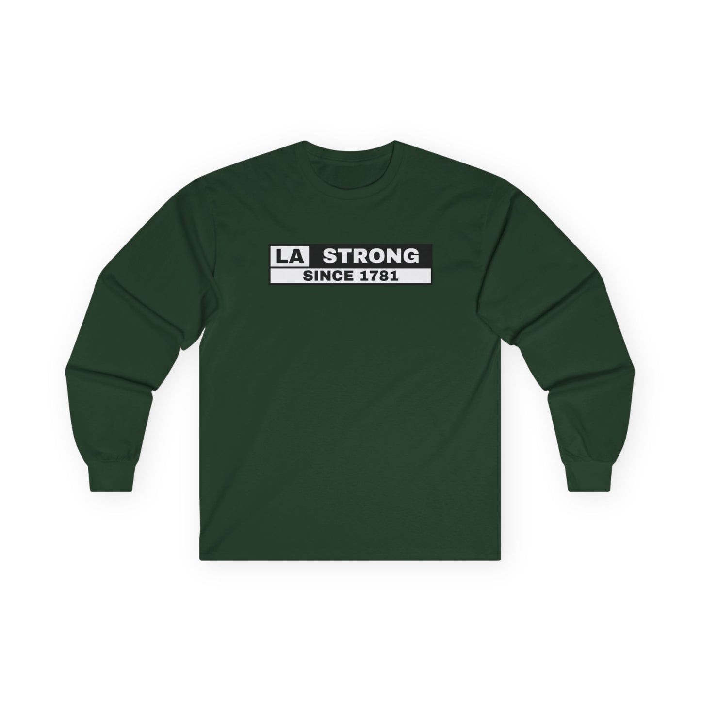 LA STRONG Unisex Ultra Cotton Long Sleeve Tee – Comfort and Style for Every Occasion