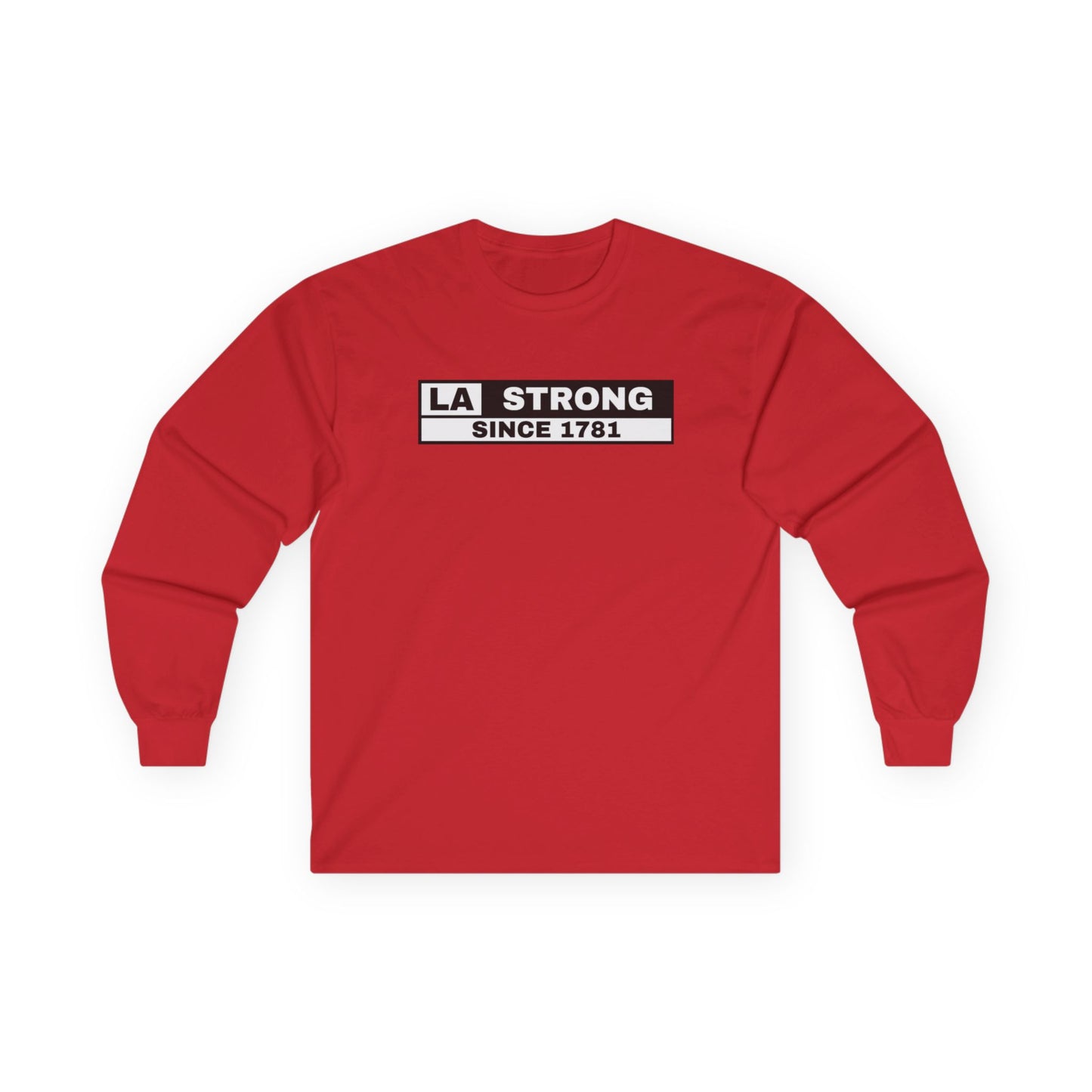 LA STRONG Unisex Ultra Cotton Long Sleeve Tee – Comfort and Style for Every Occasion