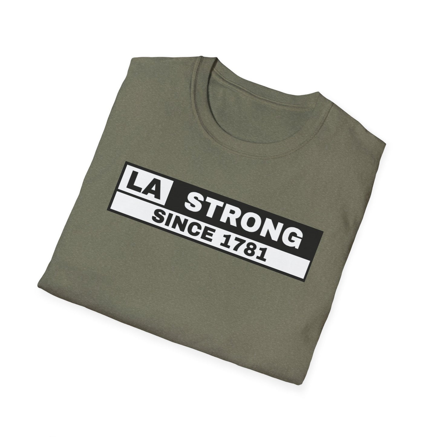 LA Strong Unisex T-Shirt - Casual Softstyle Tee for Everyday Comfort