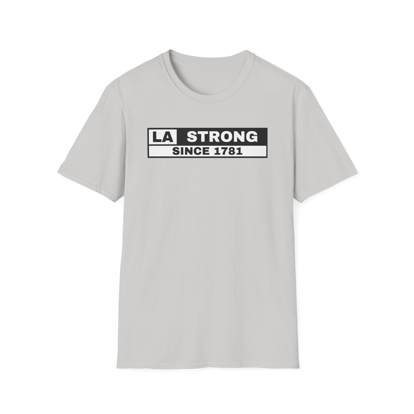 LA Strong Unisex T-Shirt - Casual Softstyle Tee for Everyday Comfort