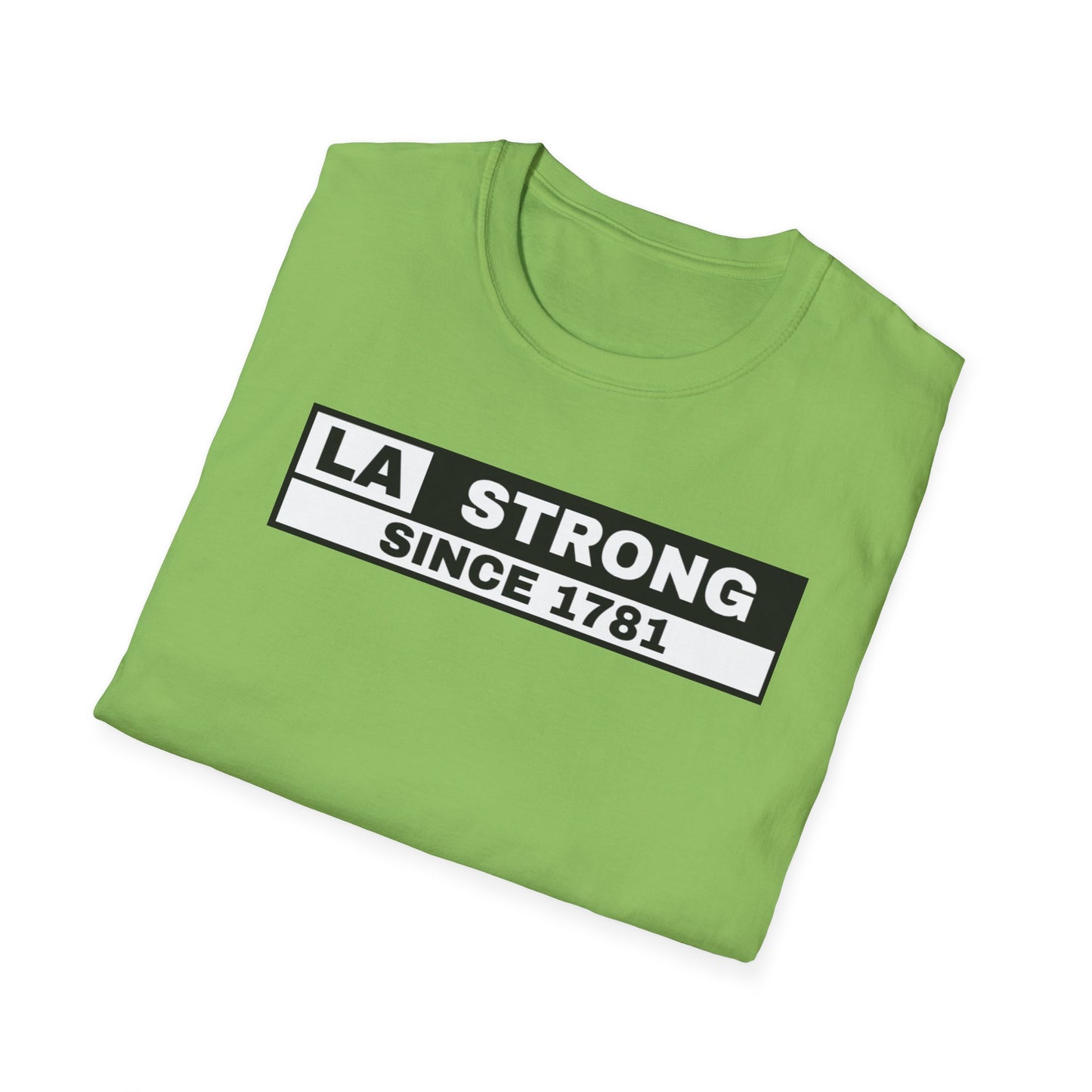 LA Strong Unisex T-Shirt - Casual Softstyle Tee for Everyday Comfort